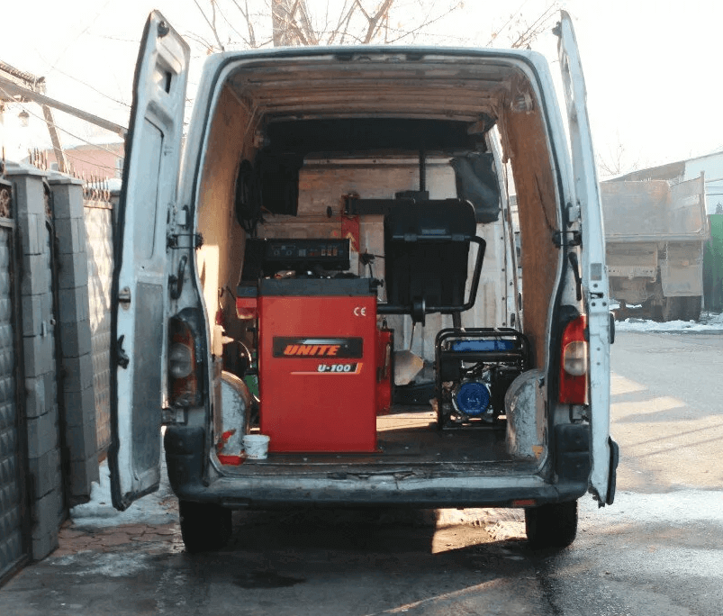 Фото транспорта выездного шиномонтажа